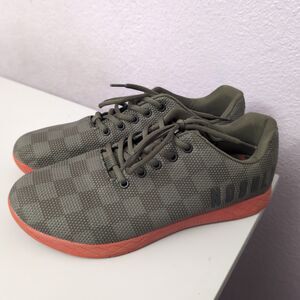 NoBull Shoes mens 11 Women SZ 12.5 Army Green Gradient Athletic Shoes